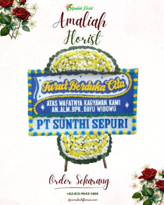 Papan Bunga Duka di Siempat Nempu Hulu