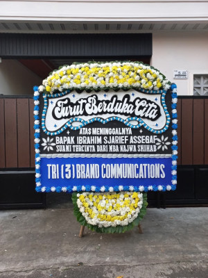 Papan Bunga Duka di Siempat Nempu Hulu